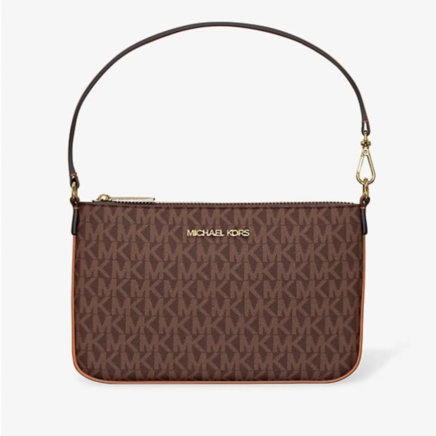 Jet Set Small Signature Logo Convertible Wristlet cafe