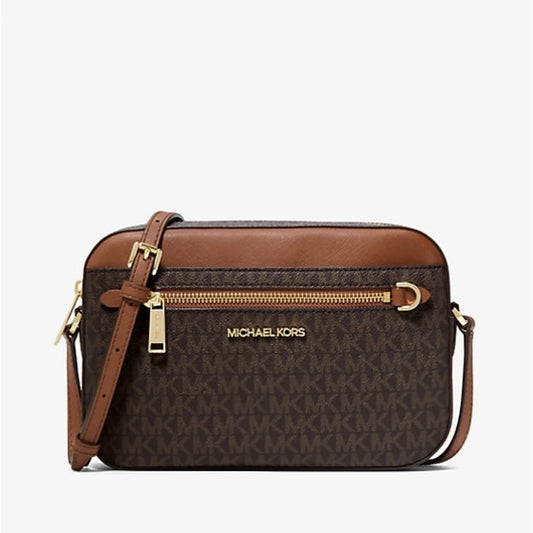 Jet Set Large Logo Crossbody Bag